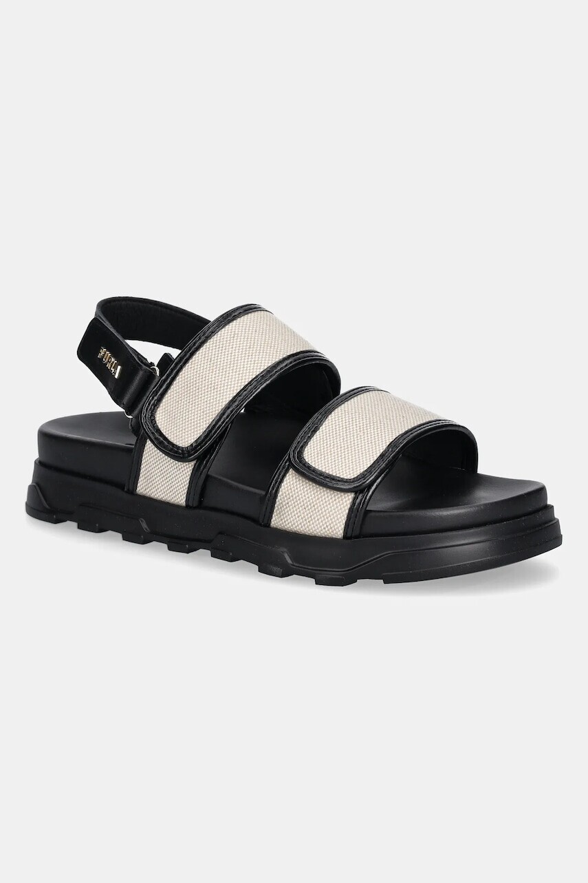 Sandále Furla Sporty Chic Sandal dámske, čierna farba, na platforme, YJ53SPC BX3900 EC000