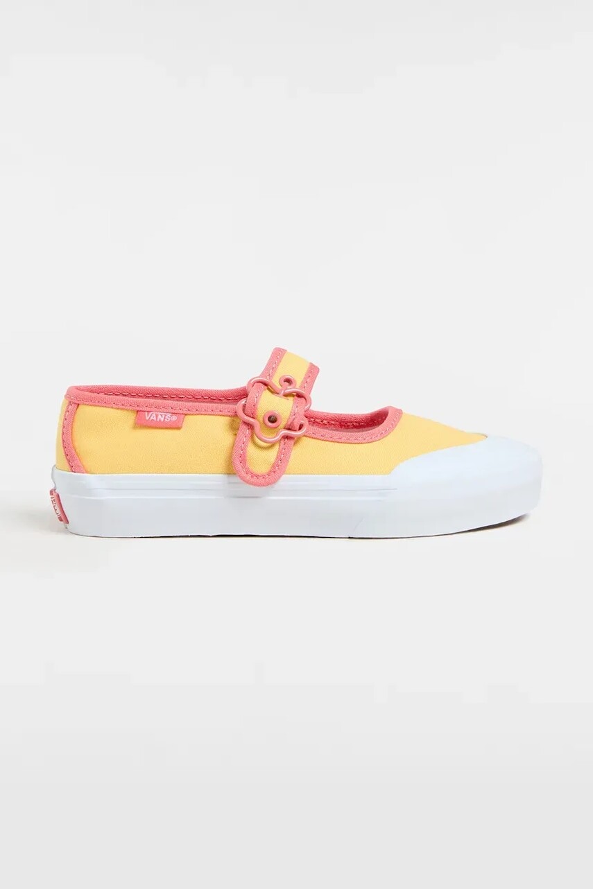 Detské tenisky Vans Mary Jane žltá farba, VN000CYKYLW1