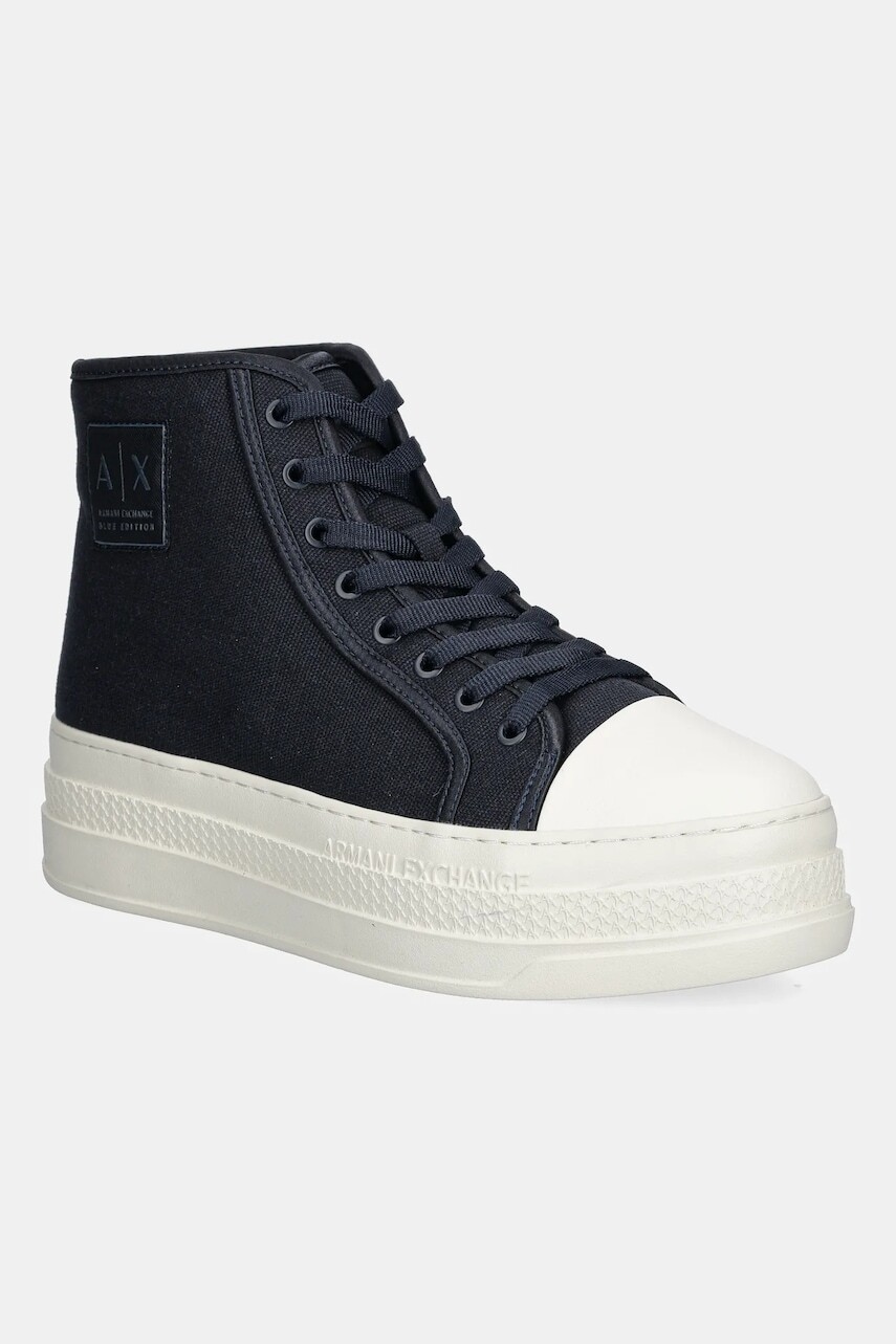 Tenisky Armani Exchange tmavomodrá farba, XW001169 AF14599 MB005