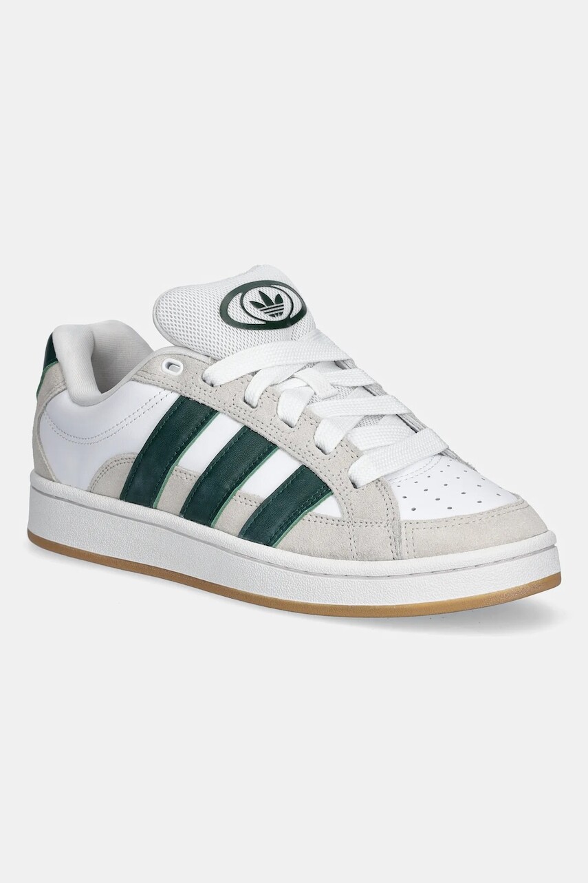 Kožené tenisky adidas Originals Campus 00S Beta biela farba, JI3158