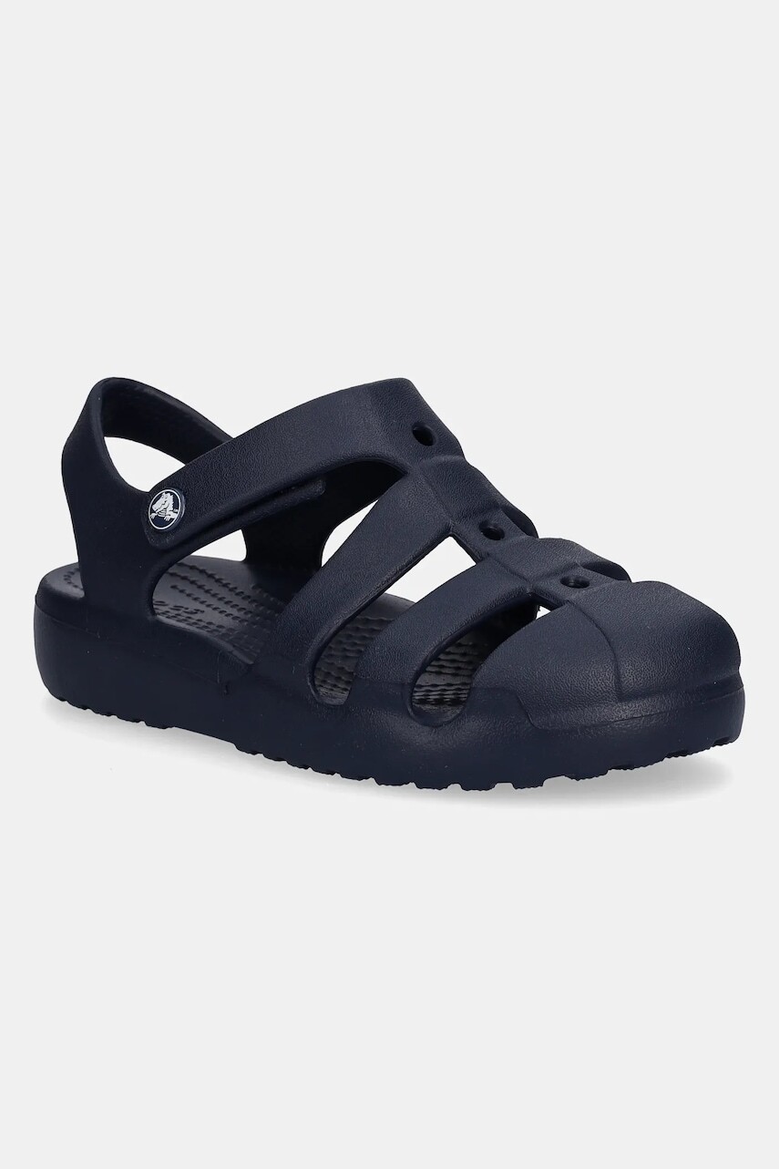 Sandále Crocs CLASSIC FISHERMAN KIDS tmavomodrá farba, 210625