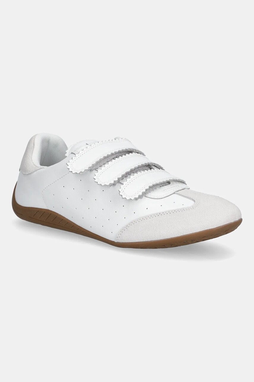 Kožené tenisky Steve Madden Flagship biela farba, SM11003816