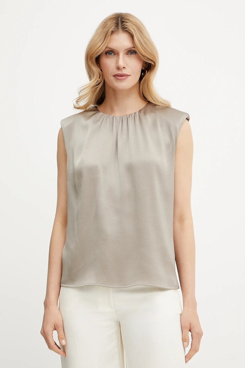 Blúzka Marciano Guess JOANA zelená farba, jednofarebná, 5GGH39 7079A