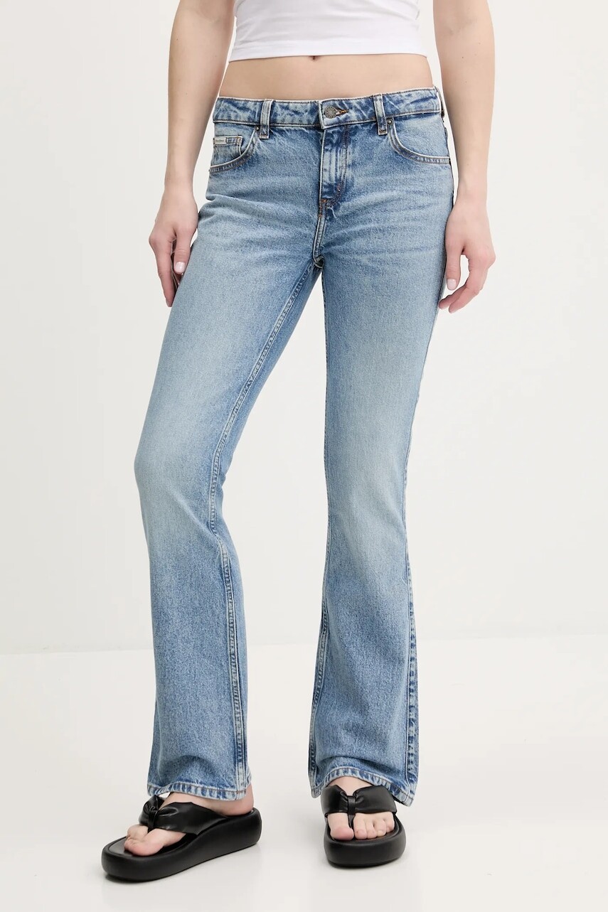 Rifle Guess Jeans vysoký pás, W5RA1S D5M4A
