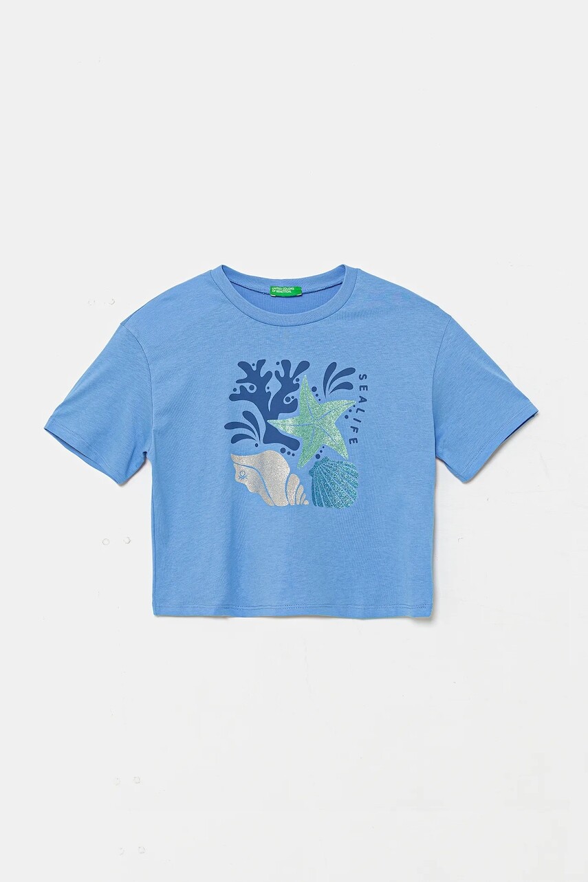 Detské bavlnené tričko United Colors of Benetton 35RYC10OZ