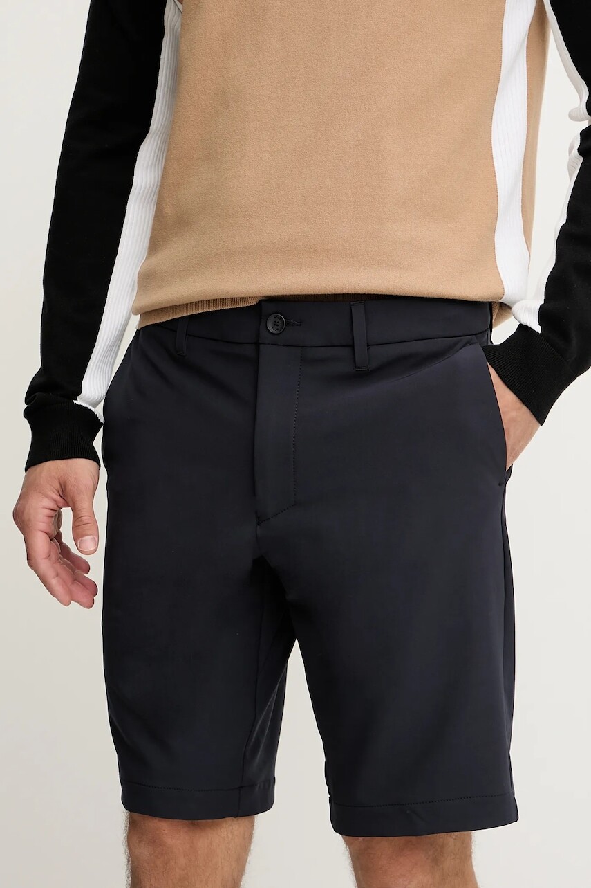 Šortky BOSS Green tmavomodrá farba, 50540337