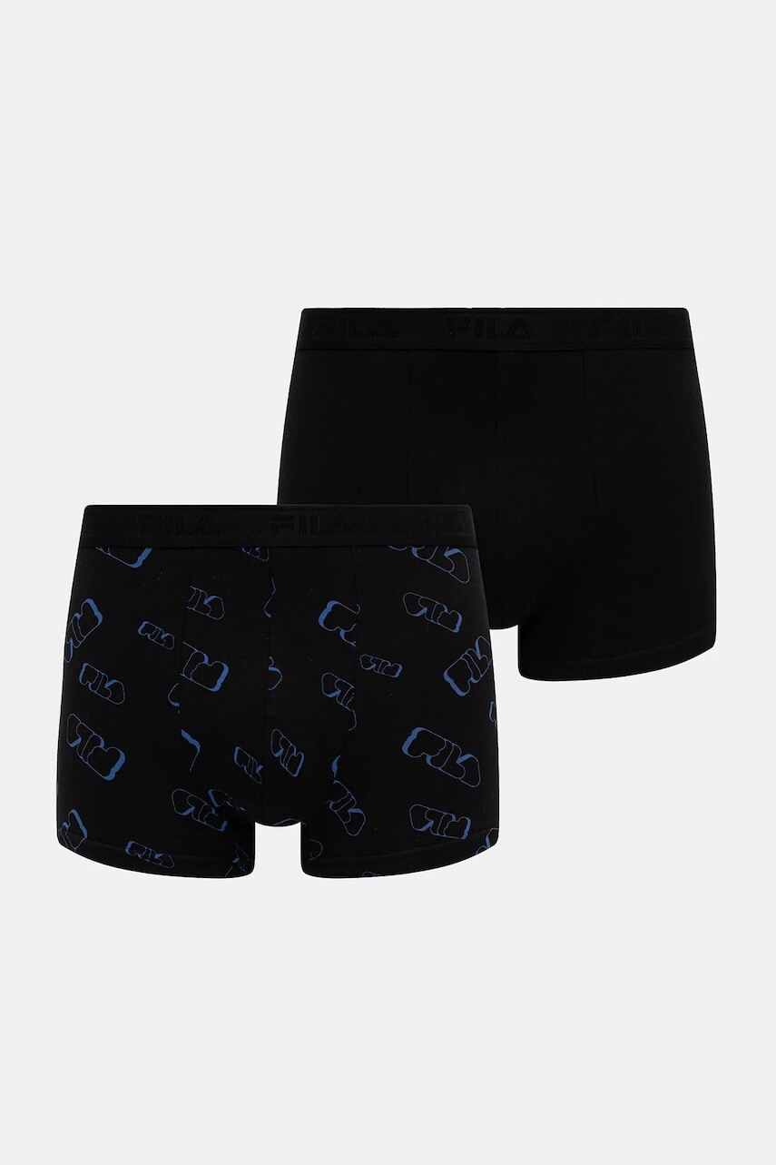 Boxerky Fila 2-pak čierna farba, FU5317/2