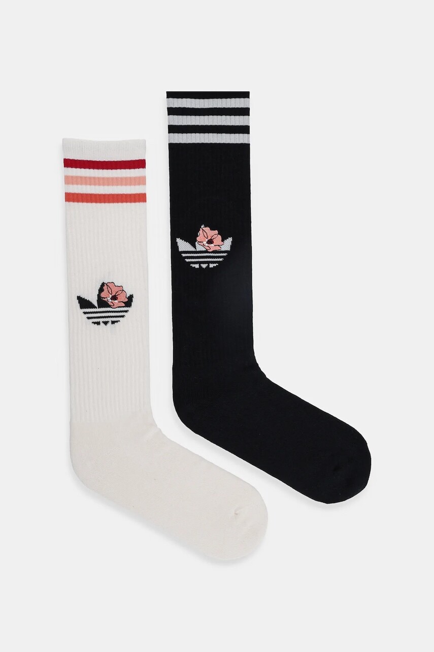 Ponožky adidas Originals Liberty 2-pak biela farba, JN4840