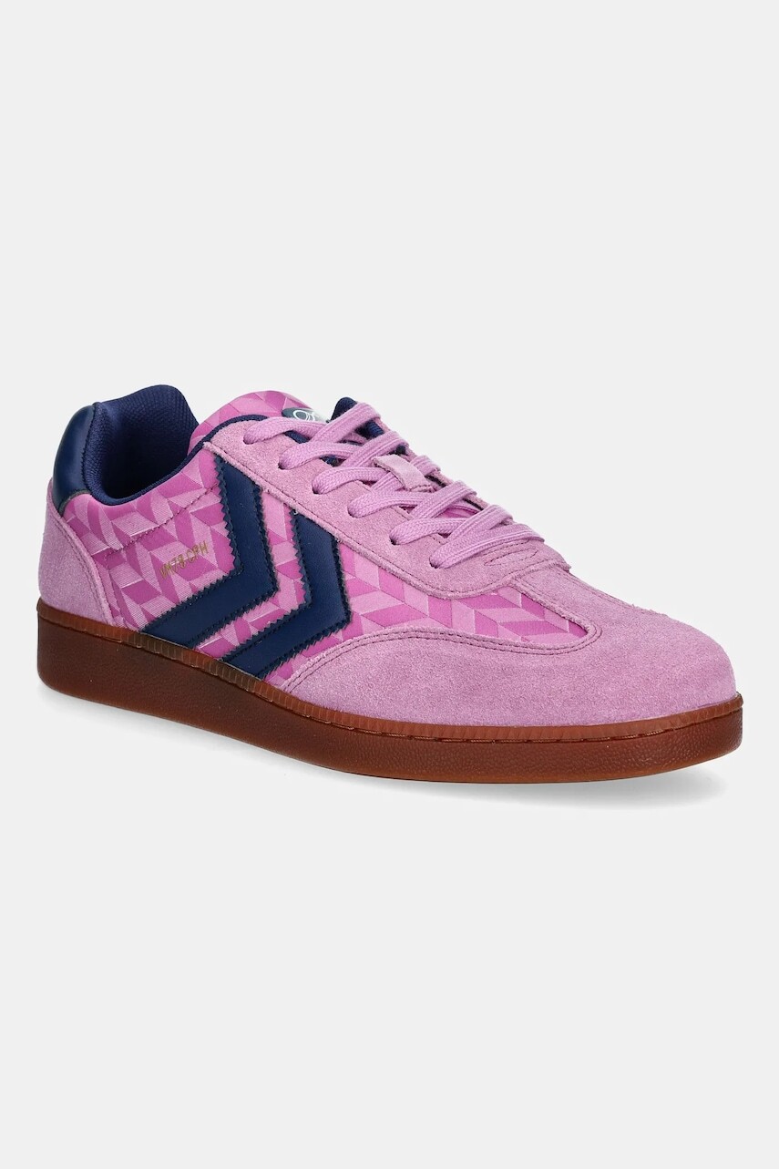 Tenisky Hummel Hummel x Community Love fialová farba, 227921
