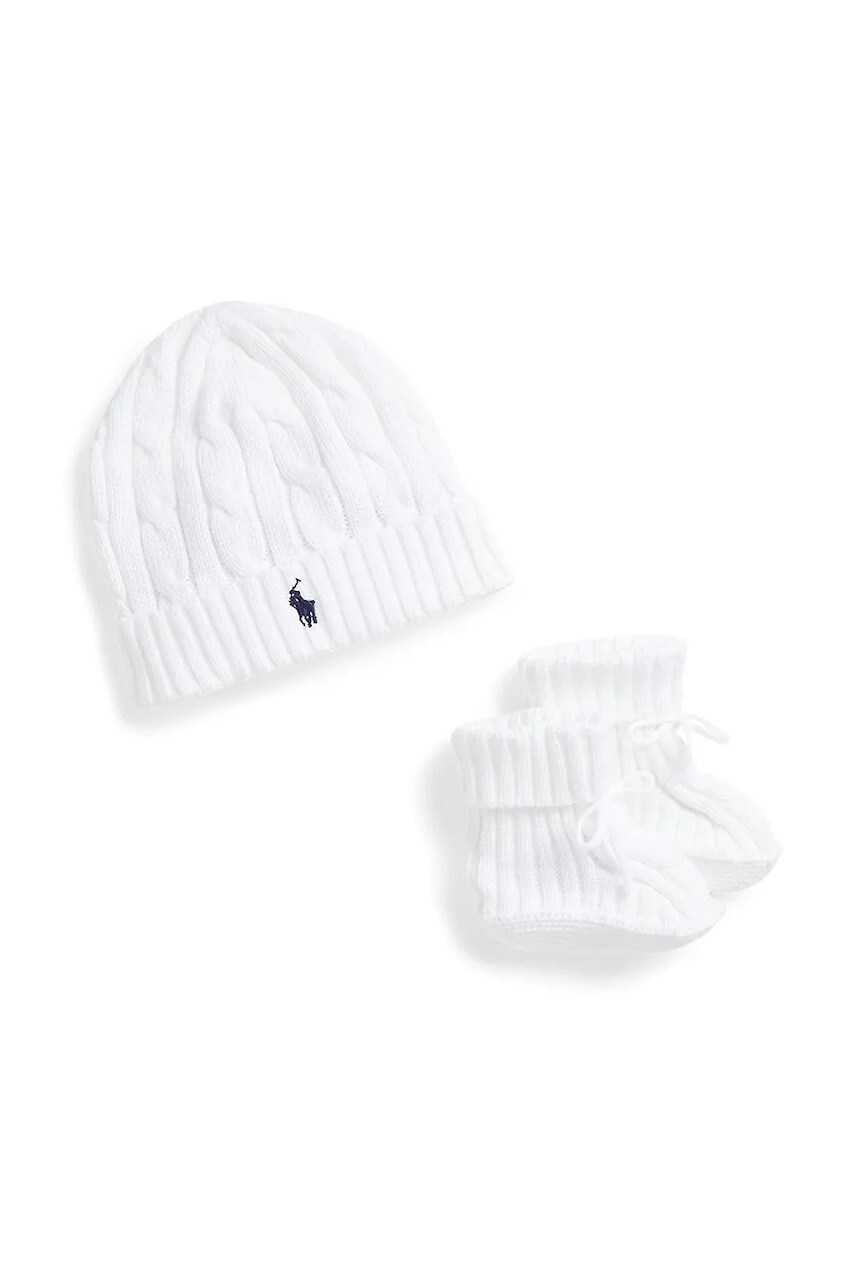 Detská súprava Polo Ralph Lauren biela farba, 320966892004