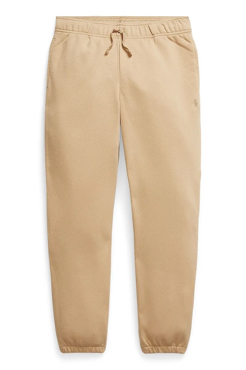 Nohavice Polo Ralph Lauren zelená farba, 323977421001
