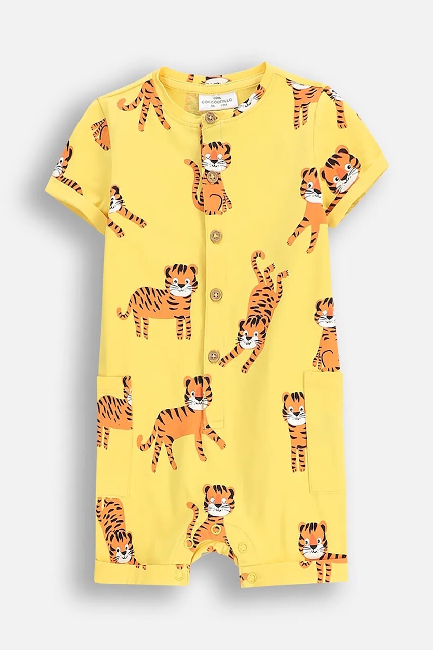 Overal Coccodrillo TROPICAL STORY BOY NEWBORN