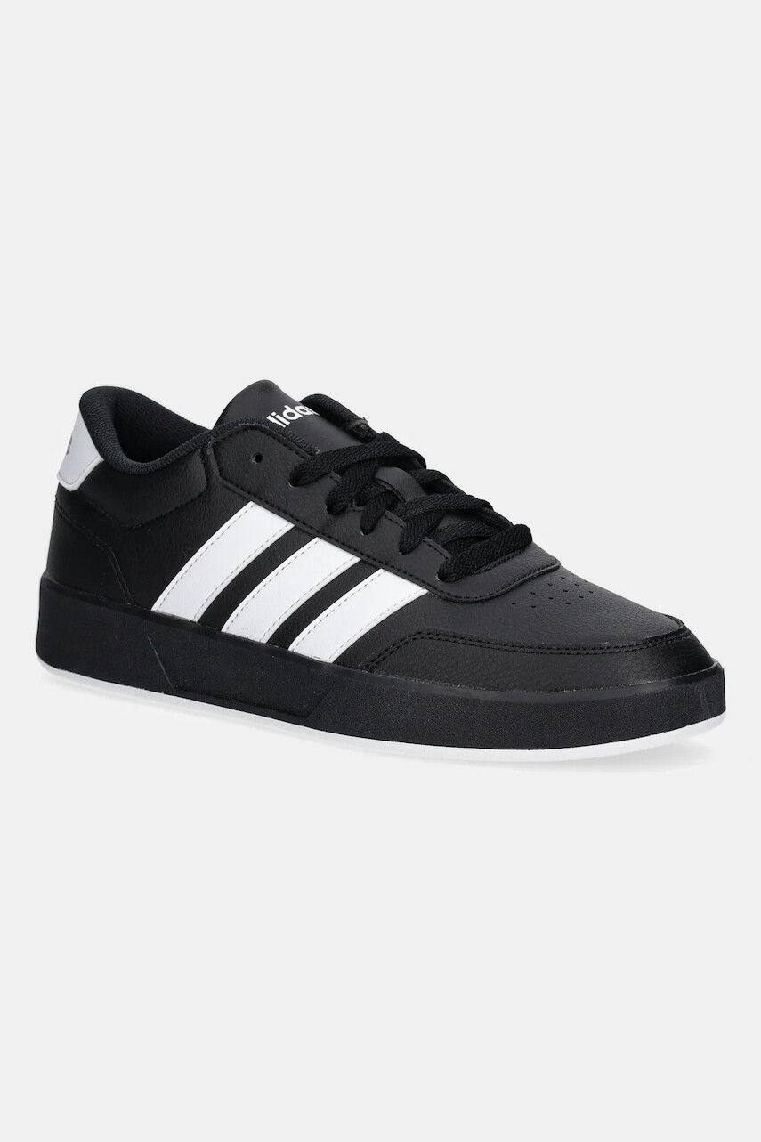 Detské tenisky adidas BREAKNET 3.0 čierna farba, JR8447