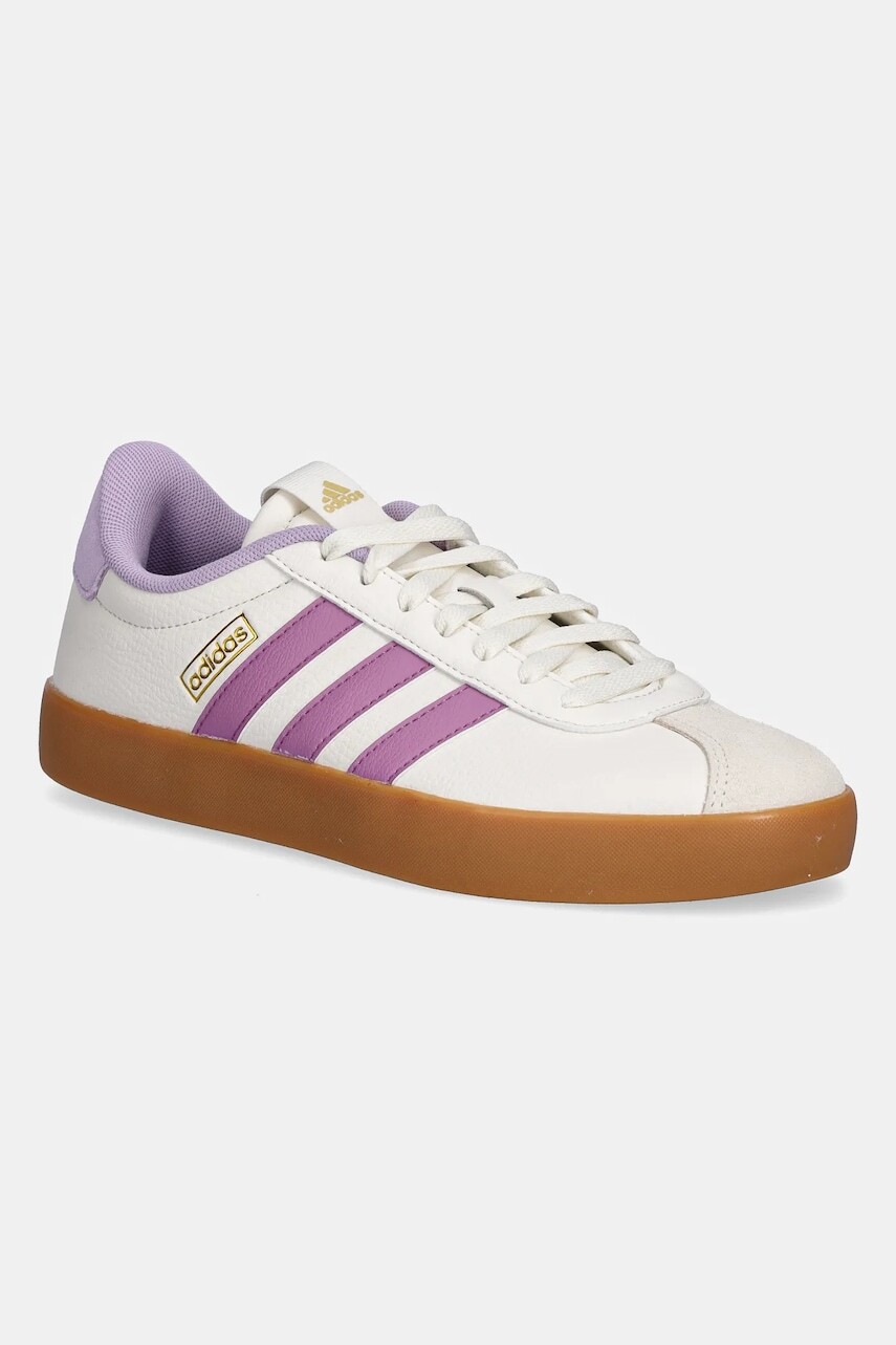 Tenisky adidas Vl Court 3.0 béžová farba, JR8661