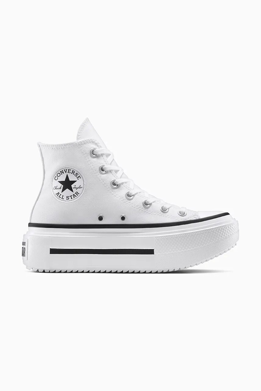 Tenisky Converse Chuck Taylor All Star Lift Double Stack biela farba, A12976C