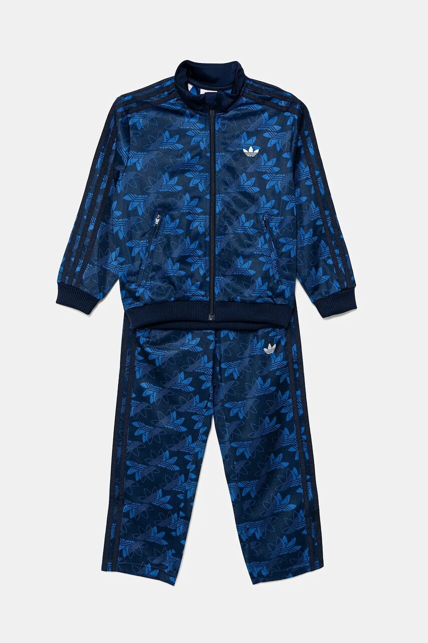 Detská tepláková súprava adidas Originals tmavomodrá farba, JW0295