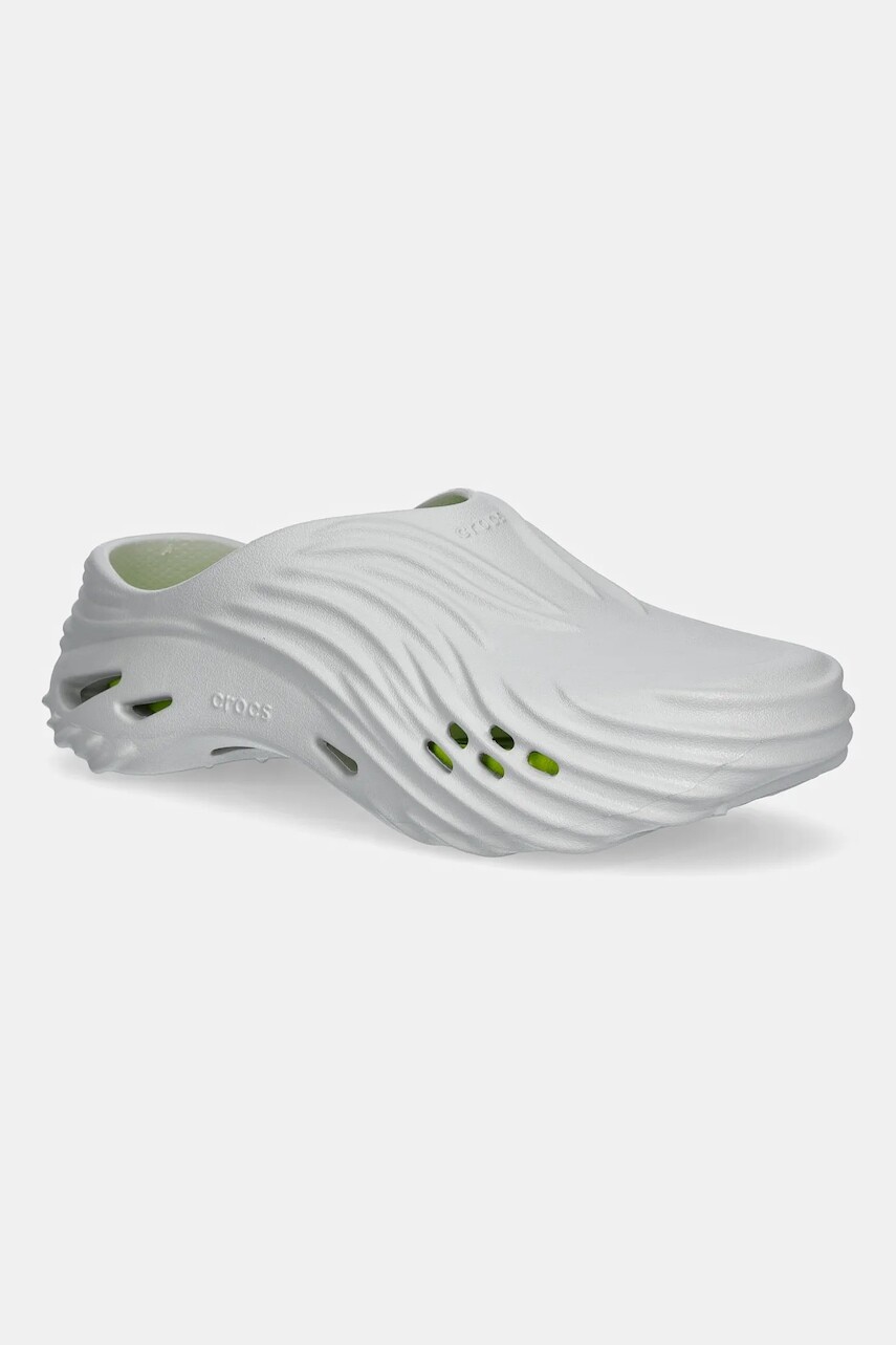 Šľapky Crocs Echo Wave Clog šedá farba, 210521