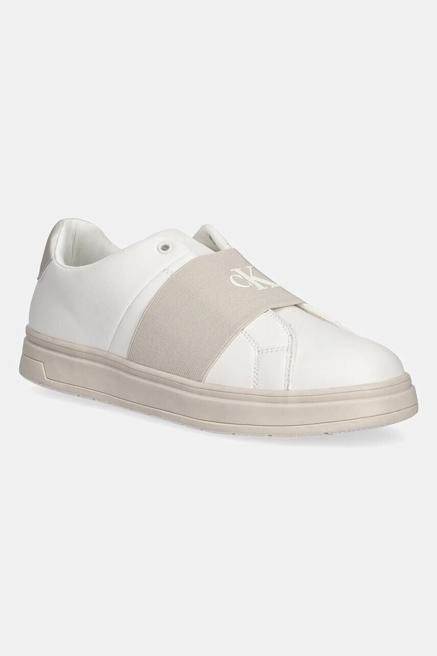 Detské tenisky Calvin Klein Jeans biela farba, V3A9-83095