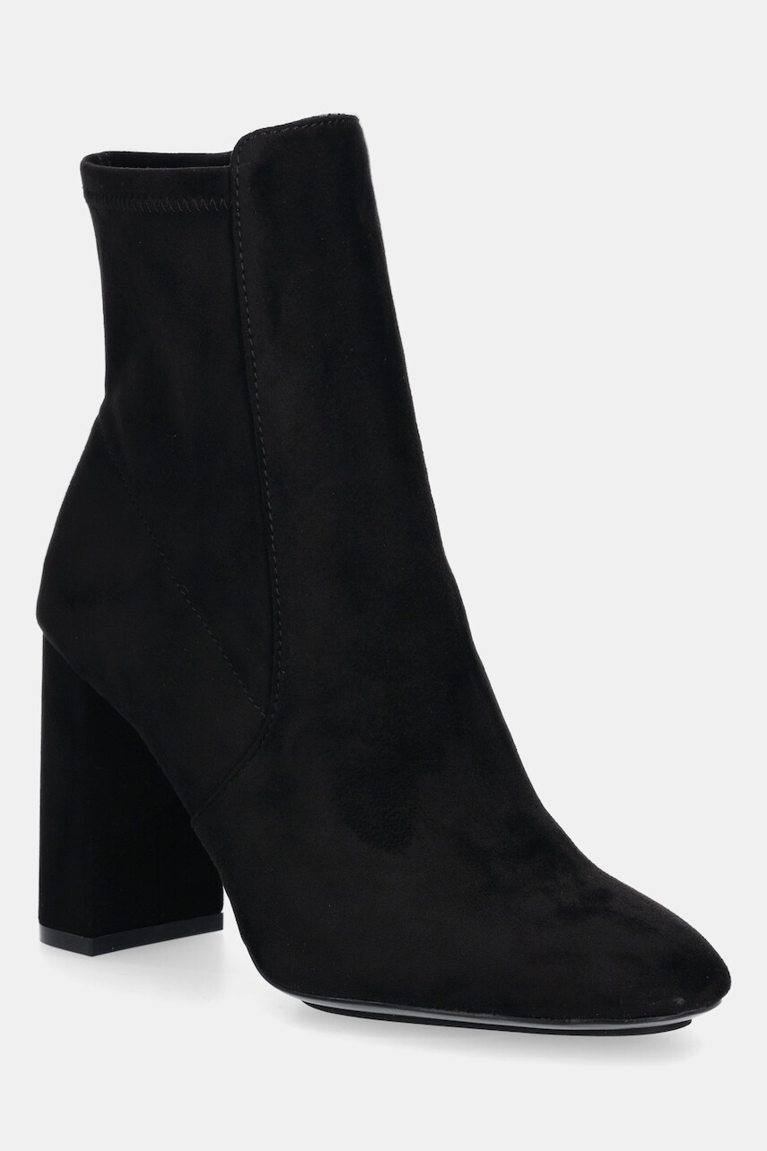 Členkové topánky Aldo LAURELLA čierna farba, na podpätku, 13691147