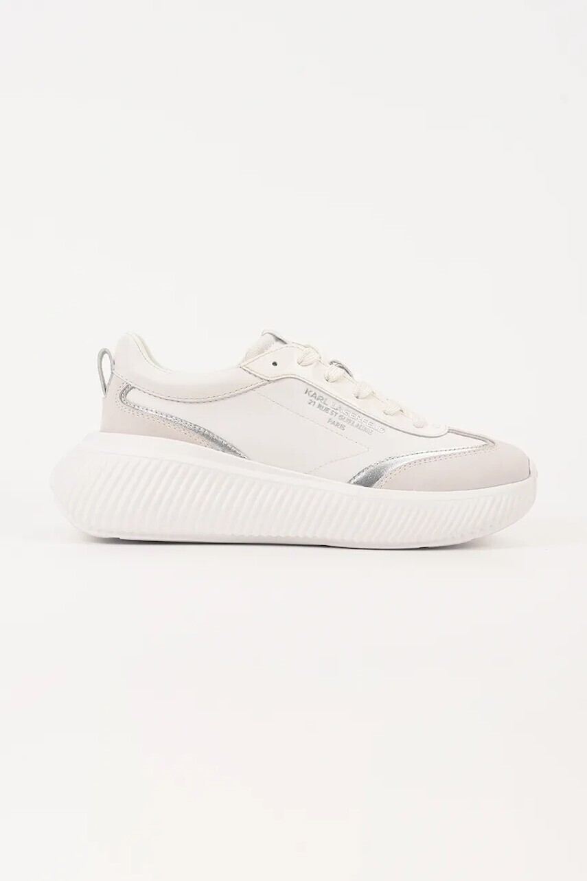 Tenisky Karl Lagerfeld KREEPER RUN RSG biela farba, KL64420