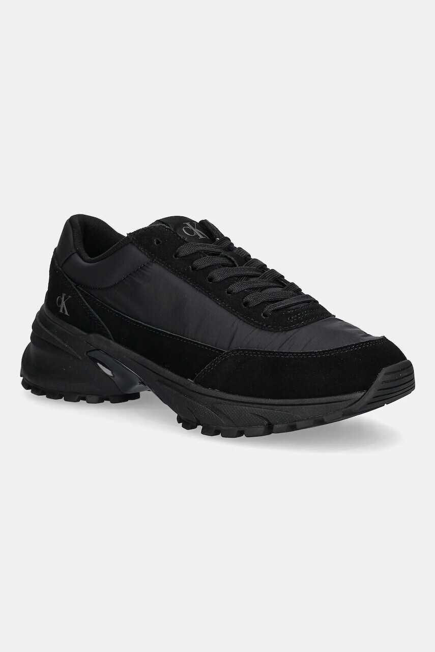Tenisky Calvin Klein Jeans HIKE RUNNER CASUAL NY-SU čierna farba, YM0YM01292