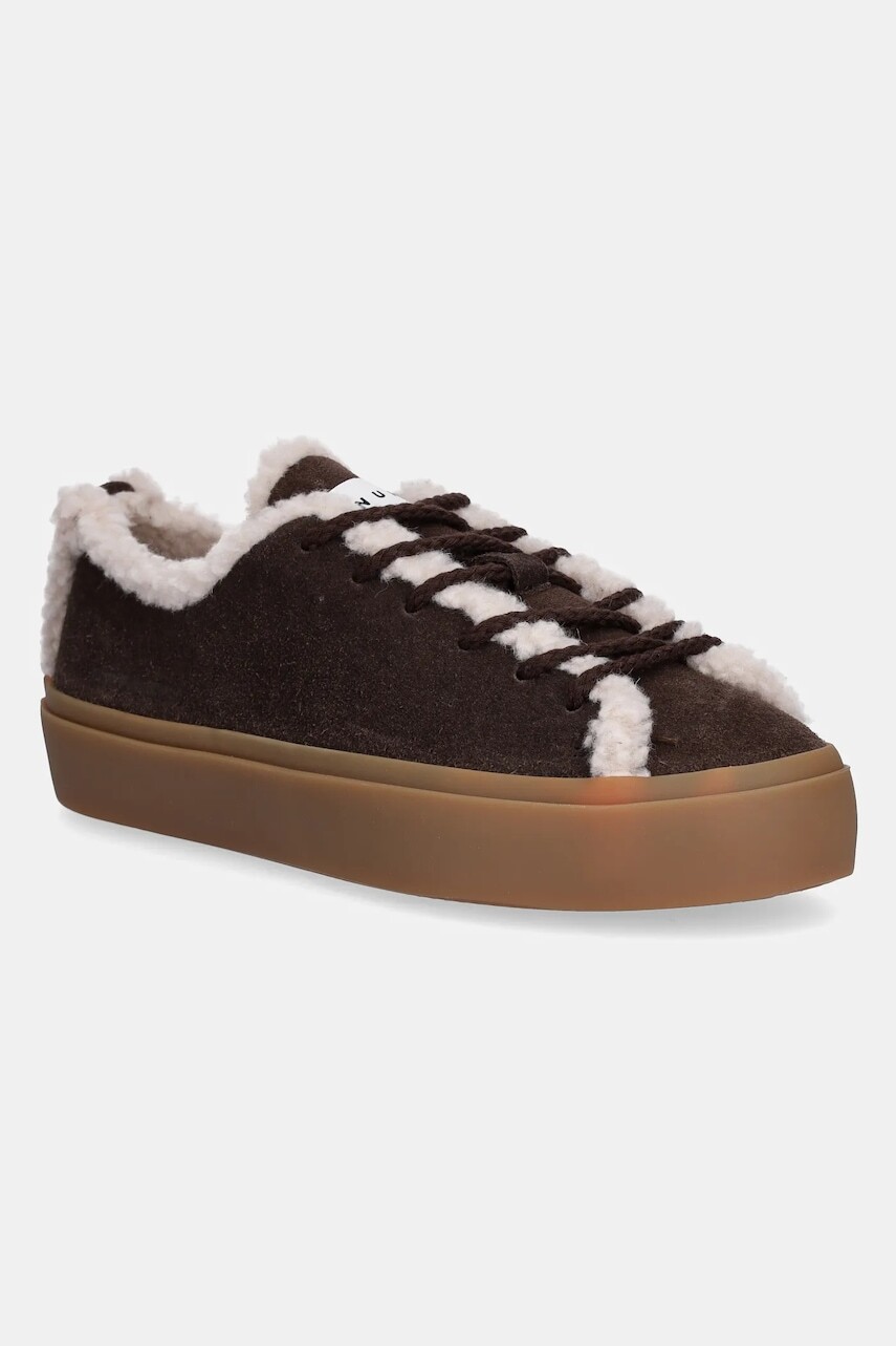 Topánky Inuikii Shearling Low hnedá farba, 1001.001.0242.152