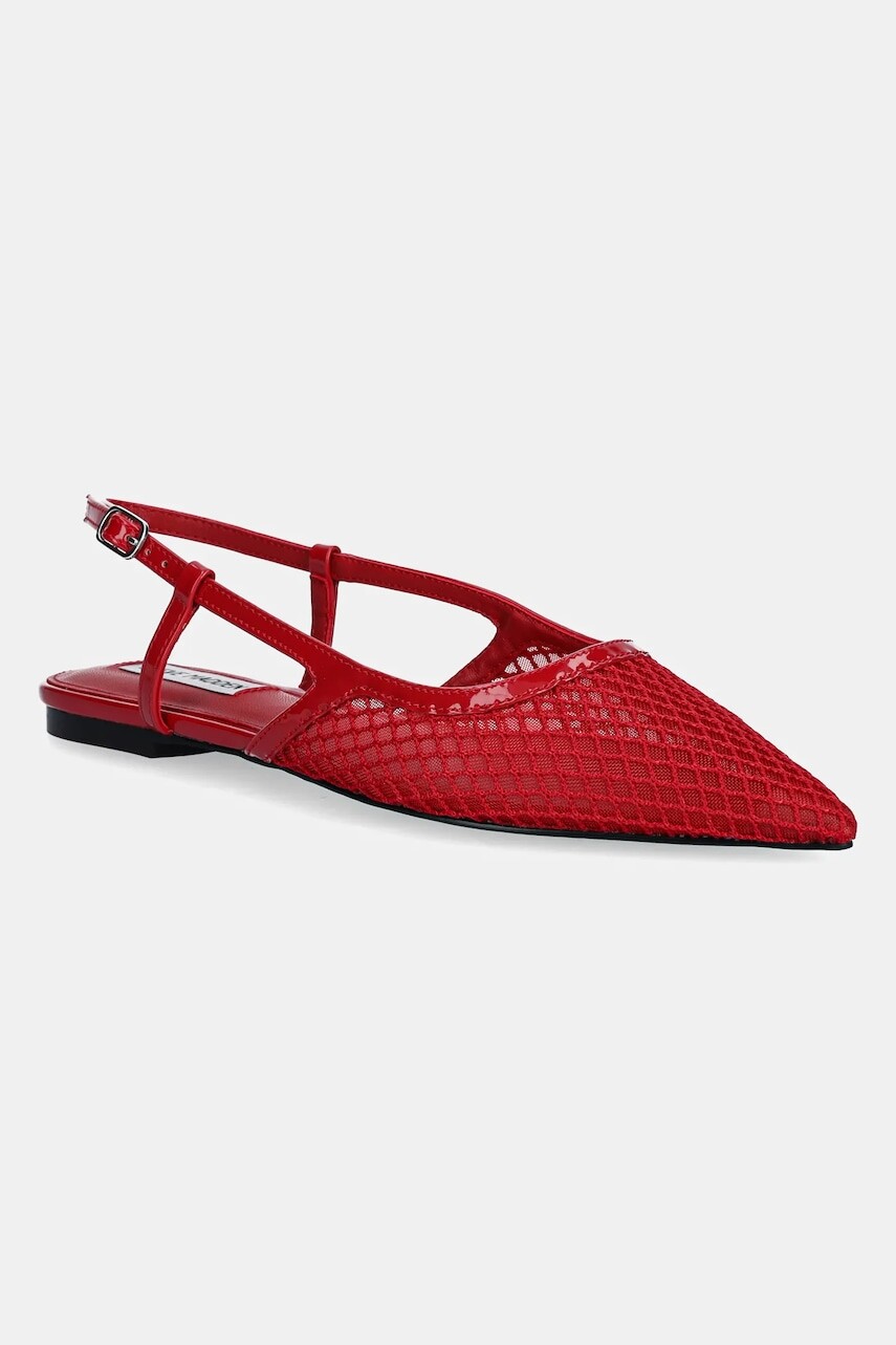 Baleríny Steve Madden Slingshot-M červená farba, s otvorenou pätou, 11003838