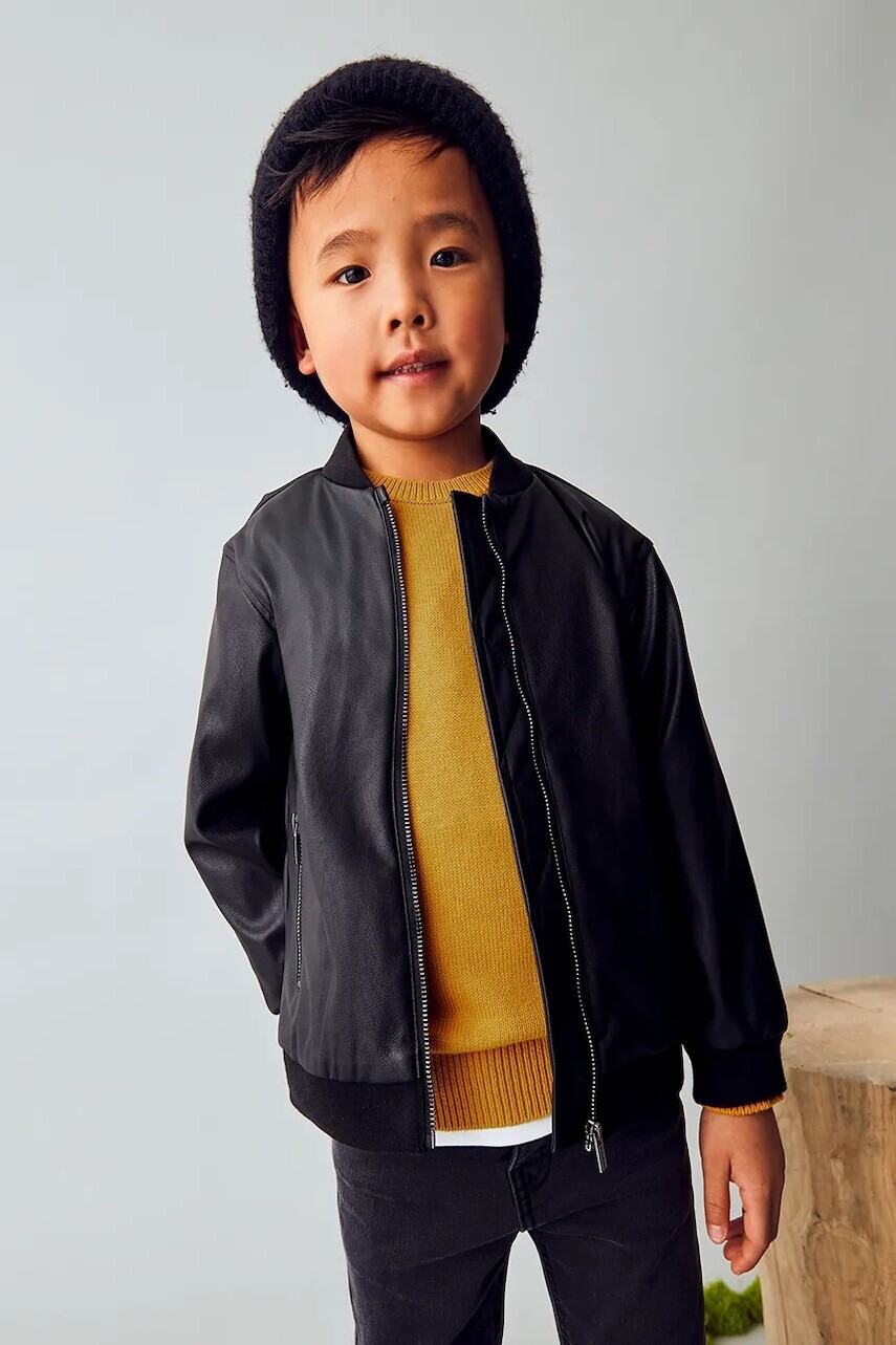 Bunda Mayoral čierna farba, 4413