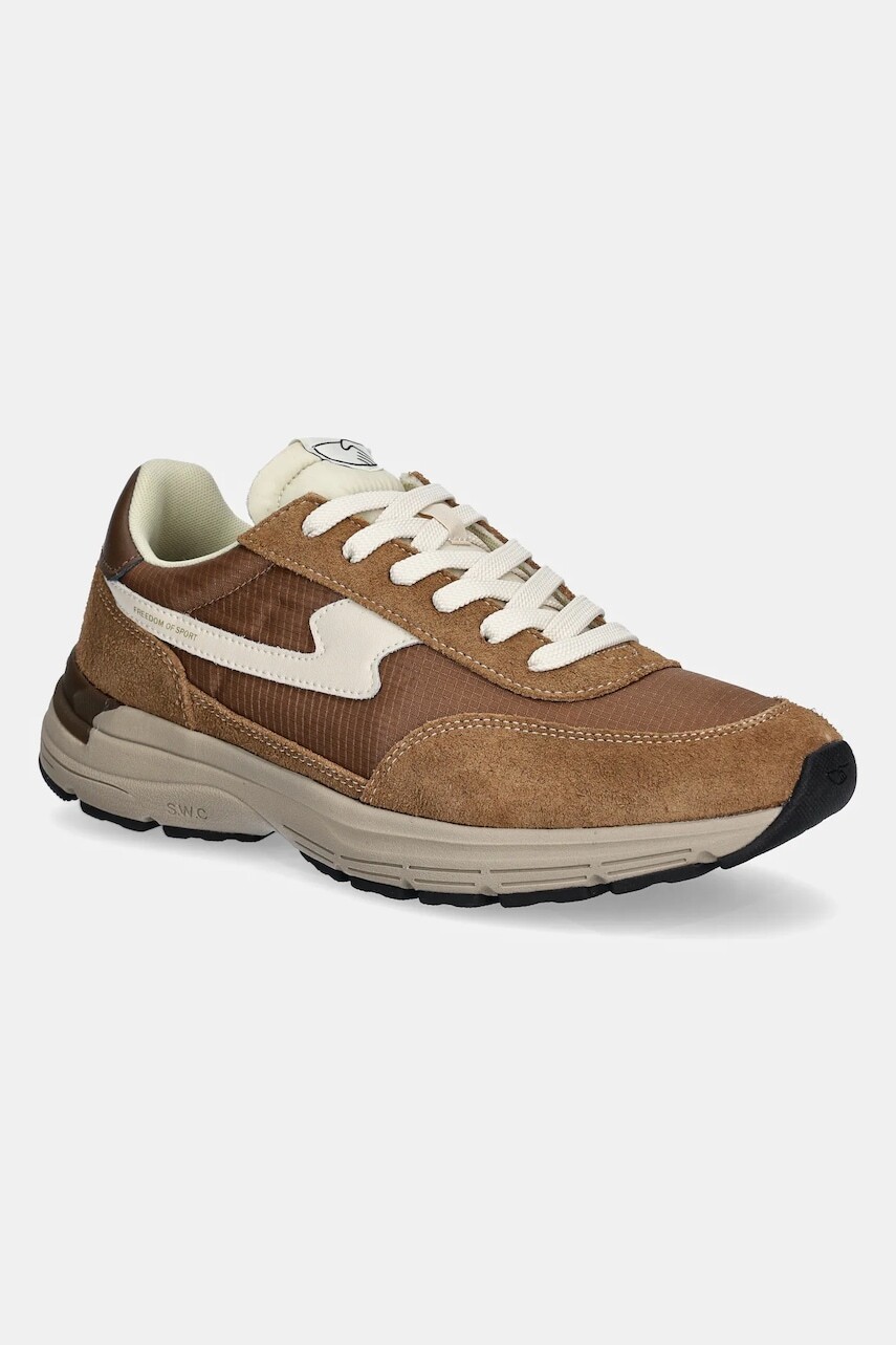 Tenisky Stepney Workers Club Osier S-Strike Suede Mix pánske, hnedá farba, YP04205