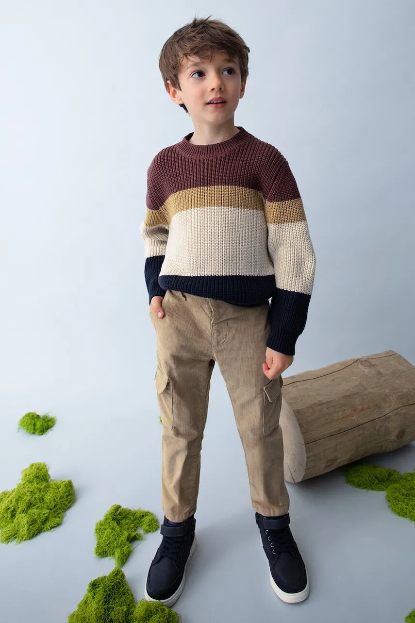 Detský sveter Mayoral bordová farba, 4379