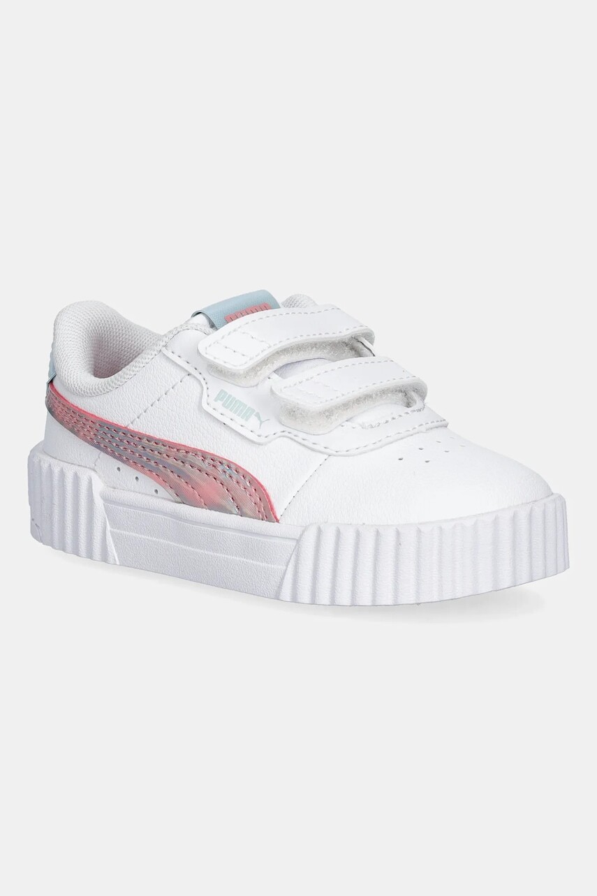 Detské tenisky Puma Carina 3.0 Space belle V Inf biela farba, 402805