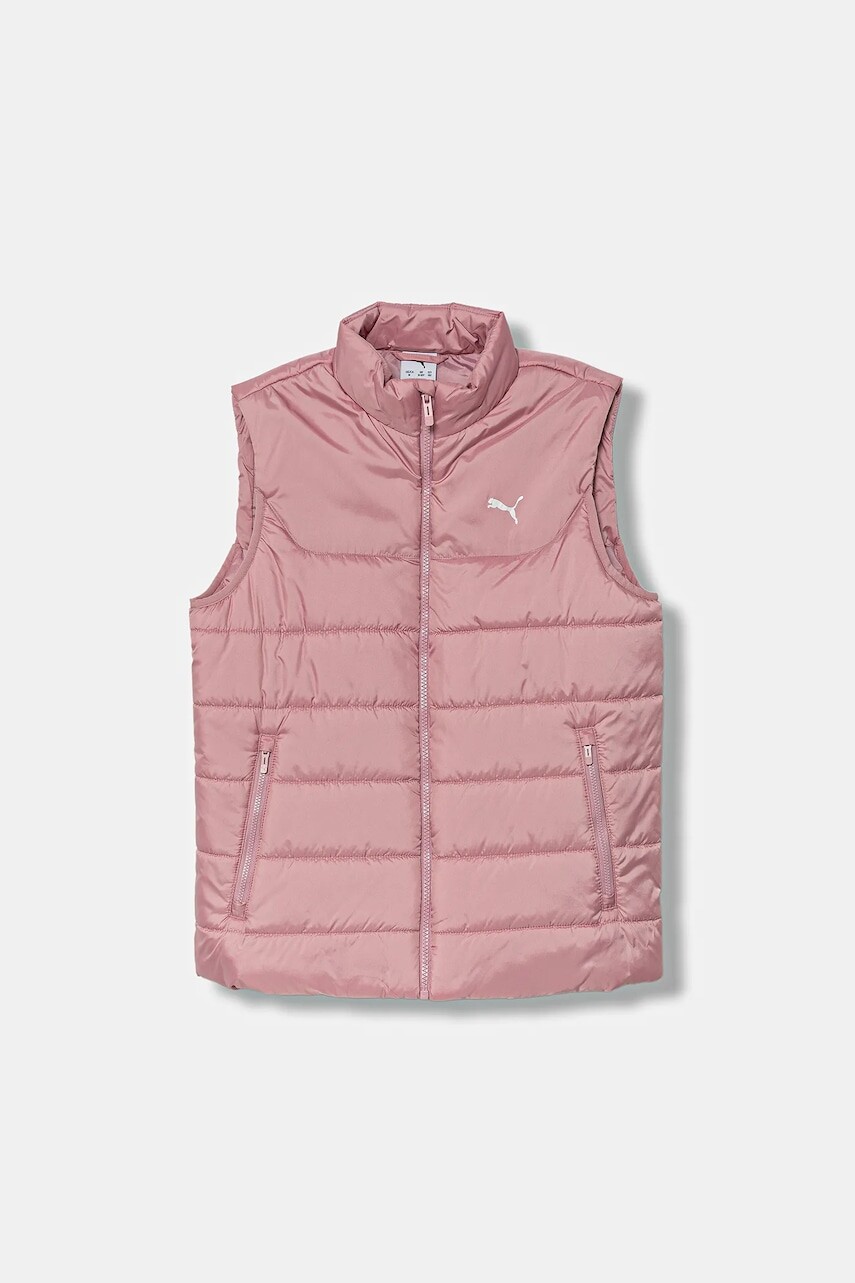 Detská vesta Puma ESS Padded Vest ružová farba, 685224