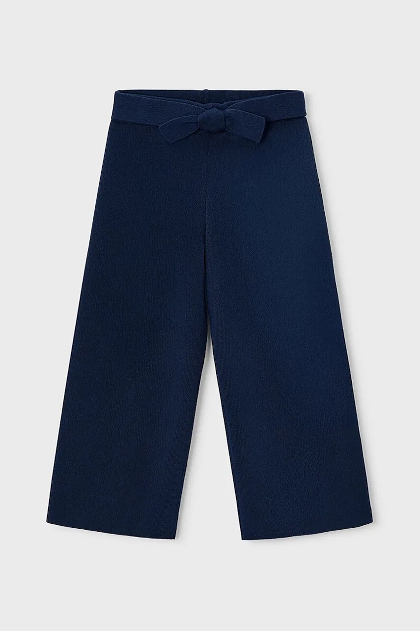 Detské nohavice Mayoral tmavomodrá farba, jednofarebné, 4579