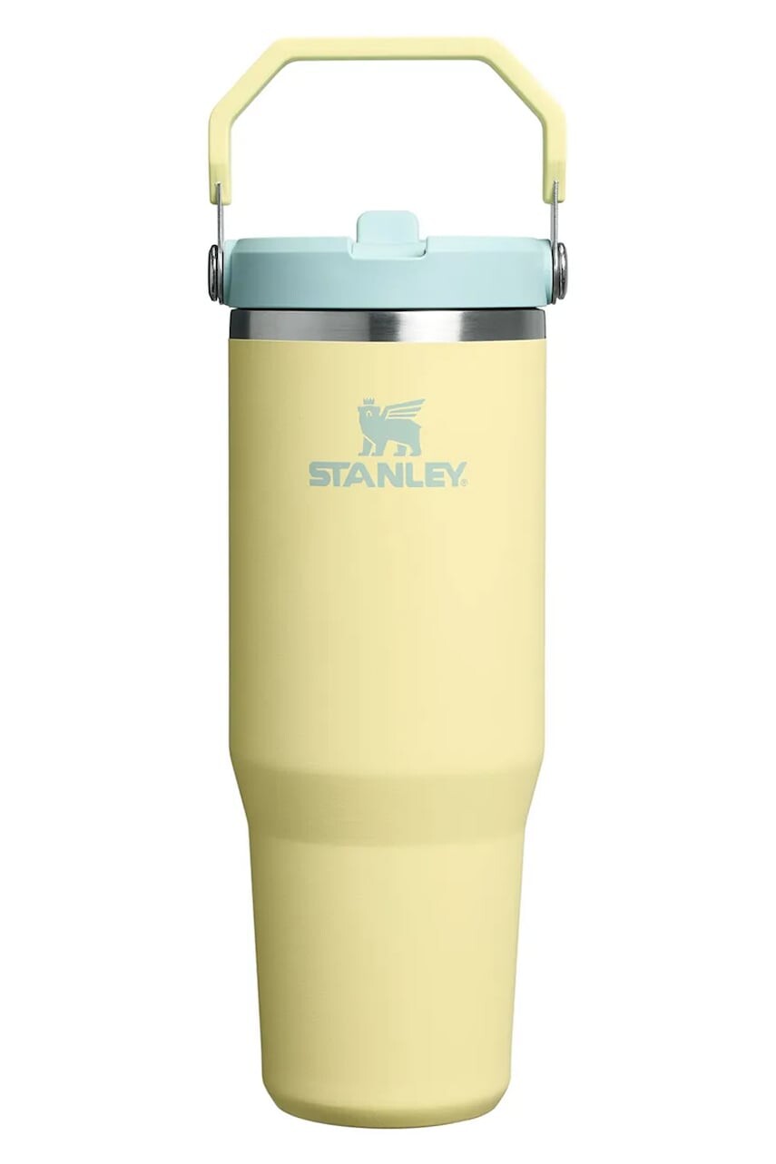 Termo hrnček Stanley The IceFlow™ Flip Straw 2.0 0,89 l žltá farba