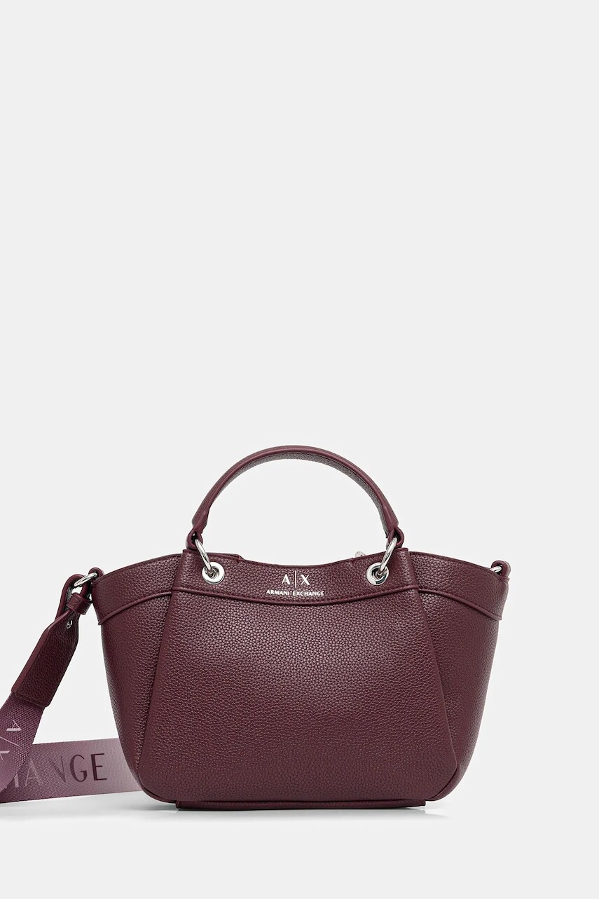 Kabelka Armani Exchange bordová farba, 942927 CC783