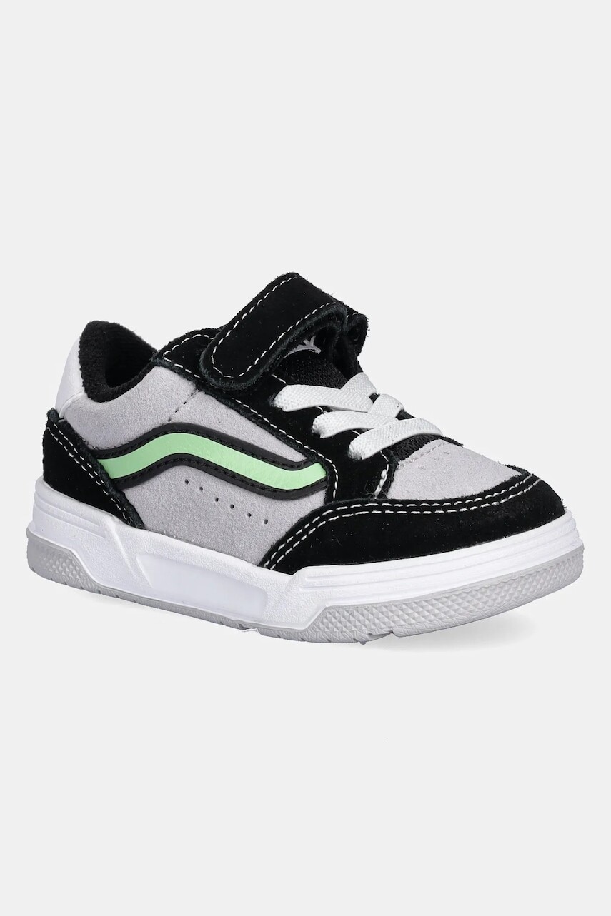Detské tenisky Vans Hylane V šedá farba, VN000D4M1411