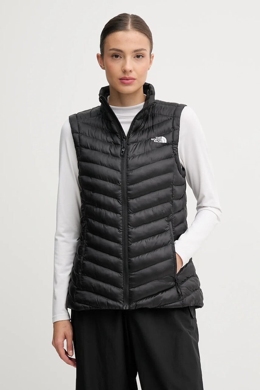 Vesta The North Face Huila čierna farba, prechodná, NF0A8DW5JK31