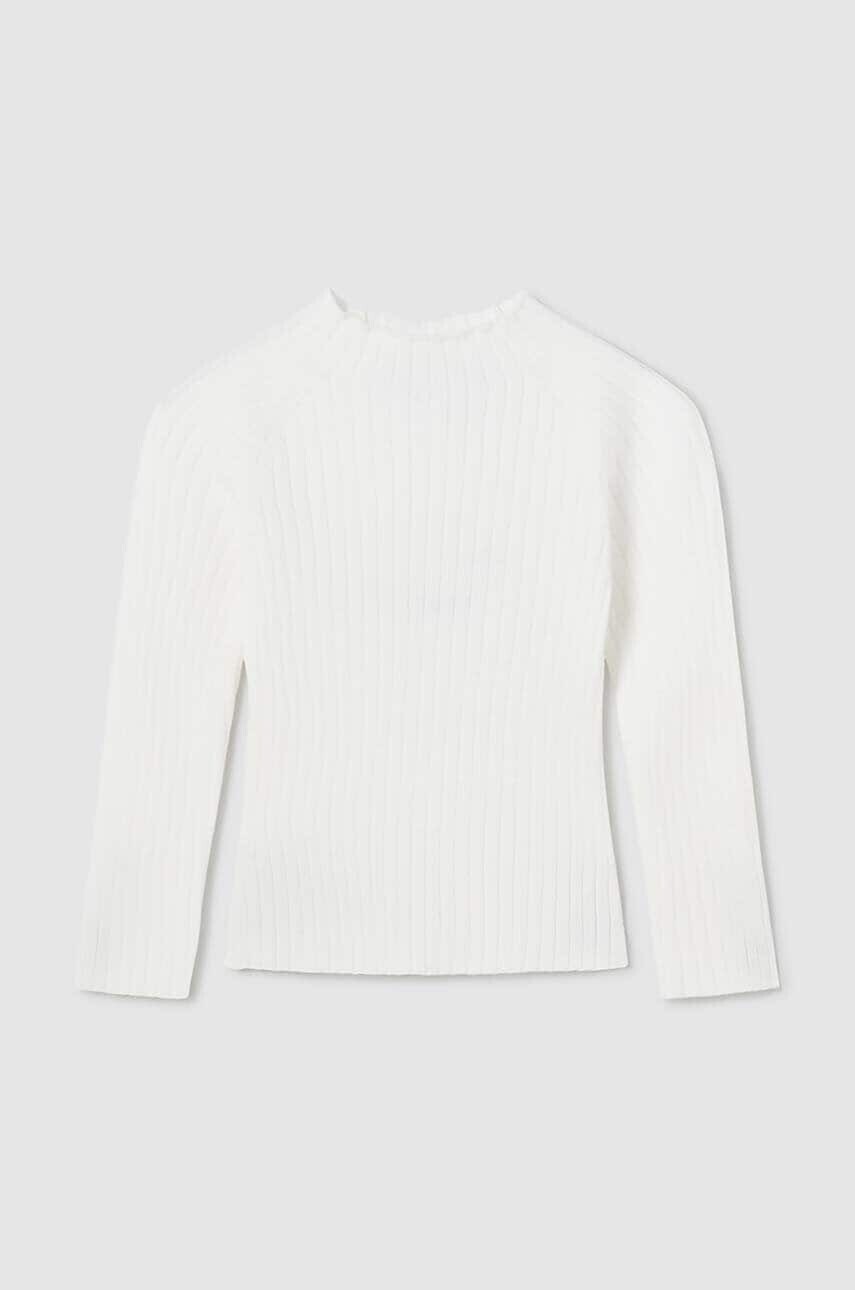 Sveter pre bábätká Mayoral béžová farba, tenký, 2046