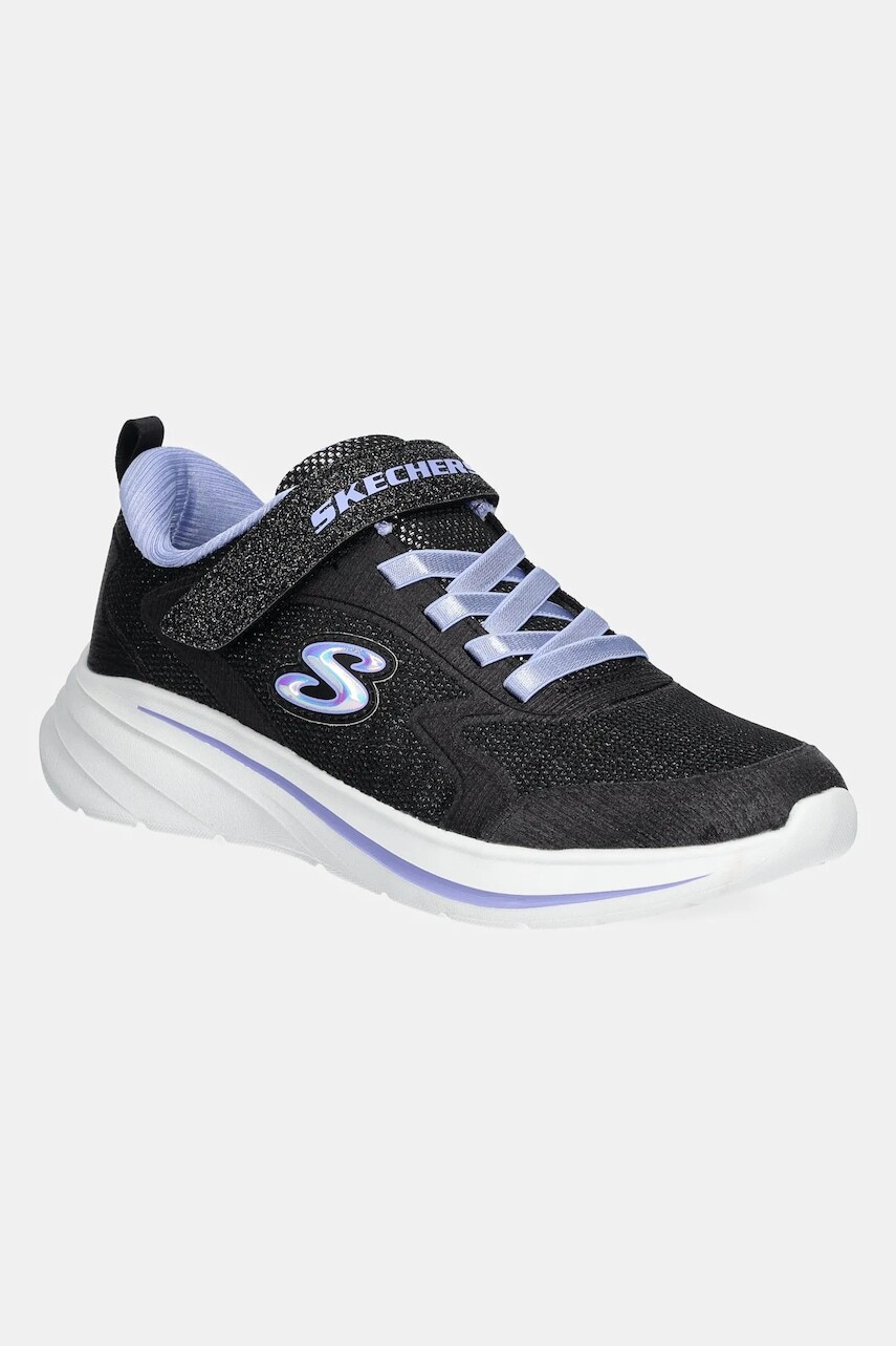 Detské tenisky Skechers WAVE 92 čierna farba, 303557L