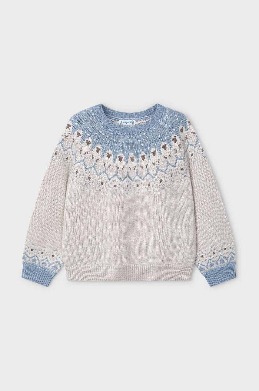 Detský sveter s prímesou vlny Mayoral 4358