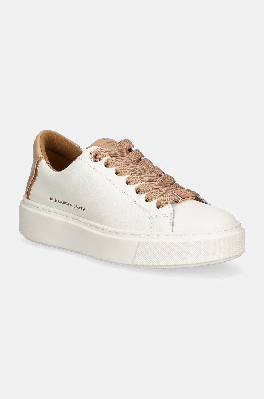 Tenisky Alexander Smith London biela farba, ALBALDW8352WNU