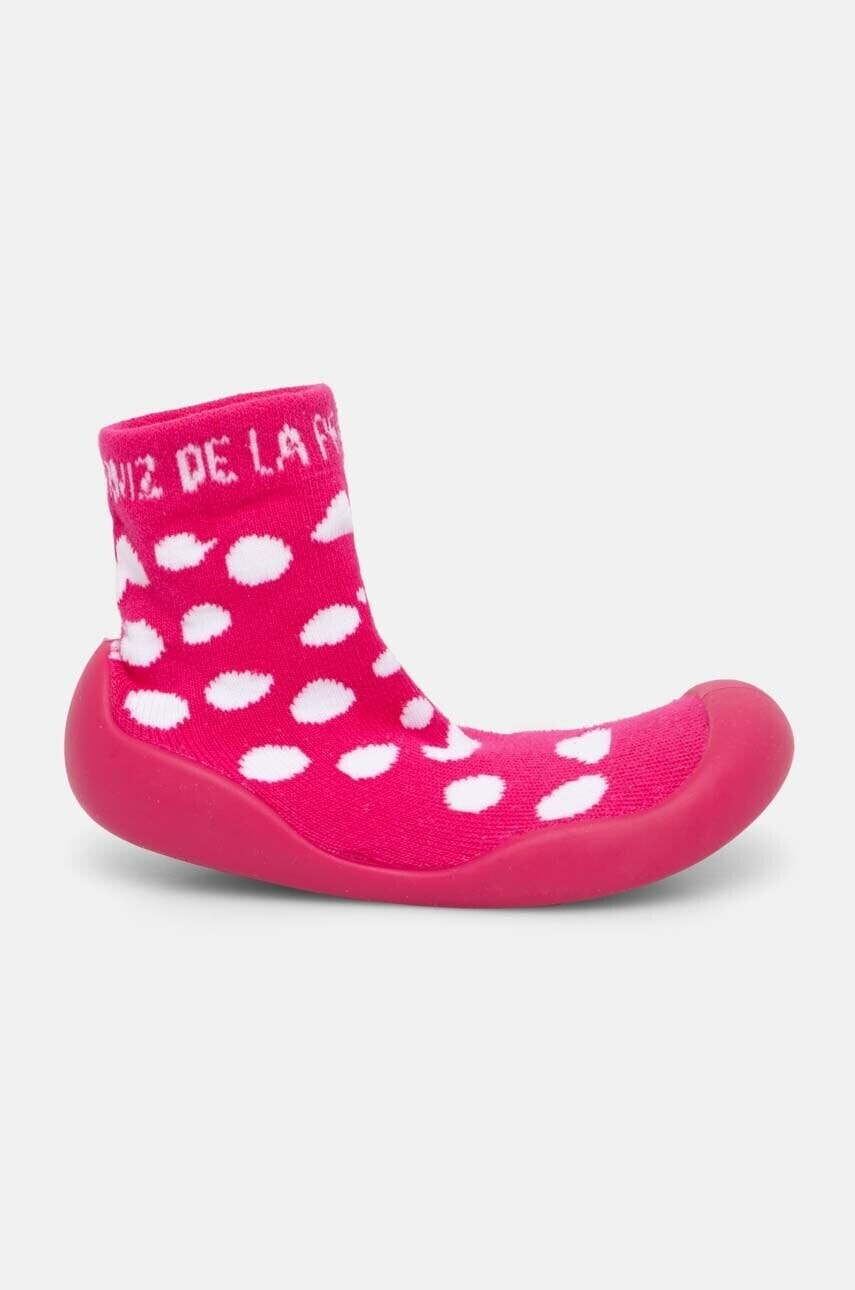 Detské protišmykové ponožky Agatha Ruiz de la Prada ružová farba, 241911