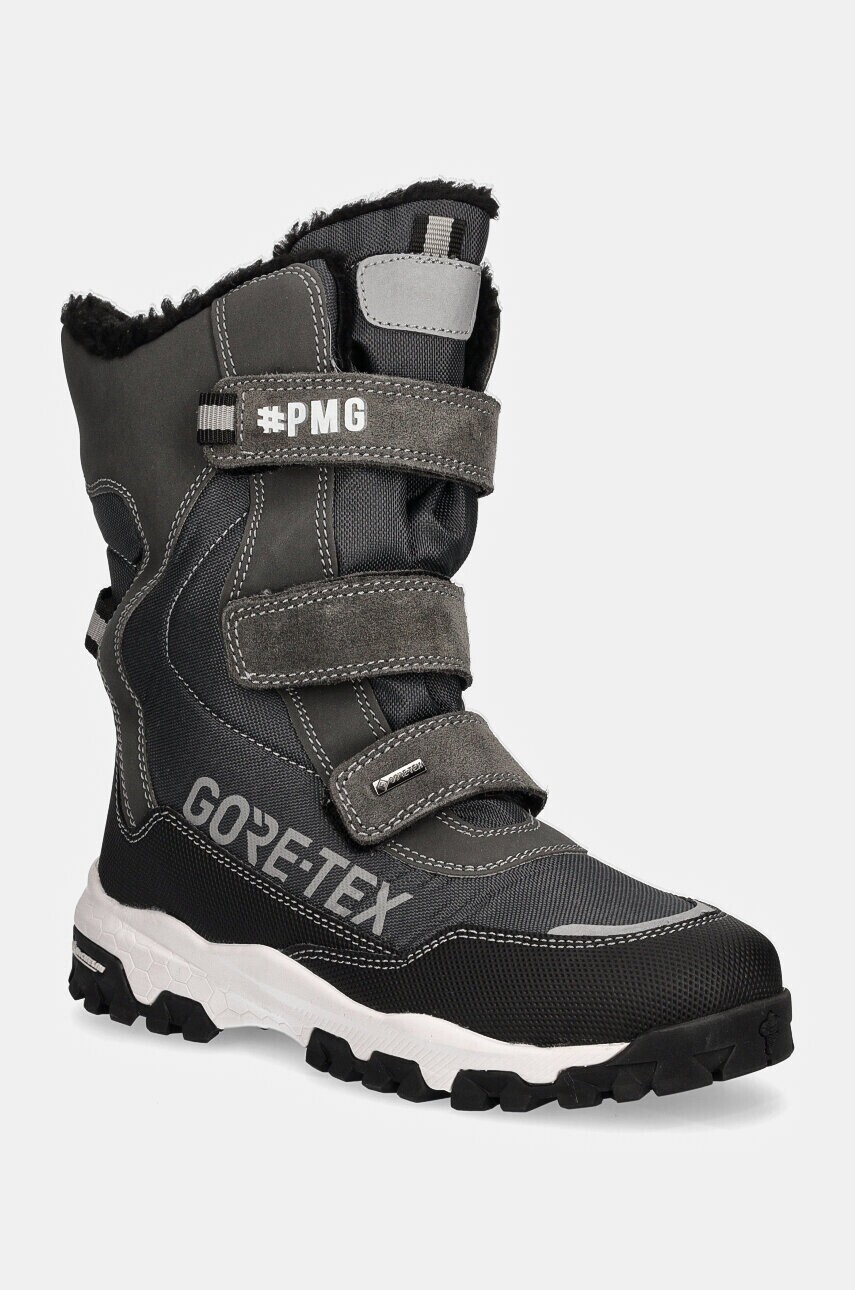 Detské zimné topánky Primigi šedá farba, PWK GTX 69240