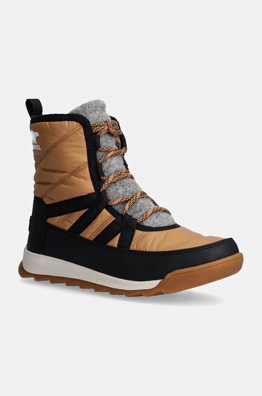 Snehule Sorel WHITNEY II PLUS LACE WP hnedá farba, 2088241253