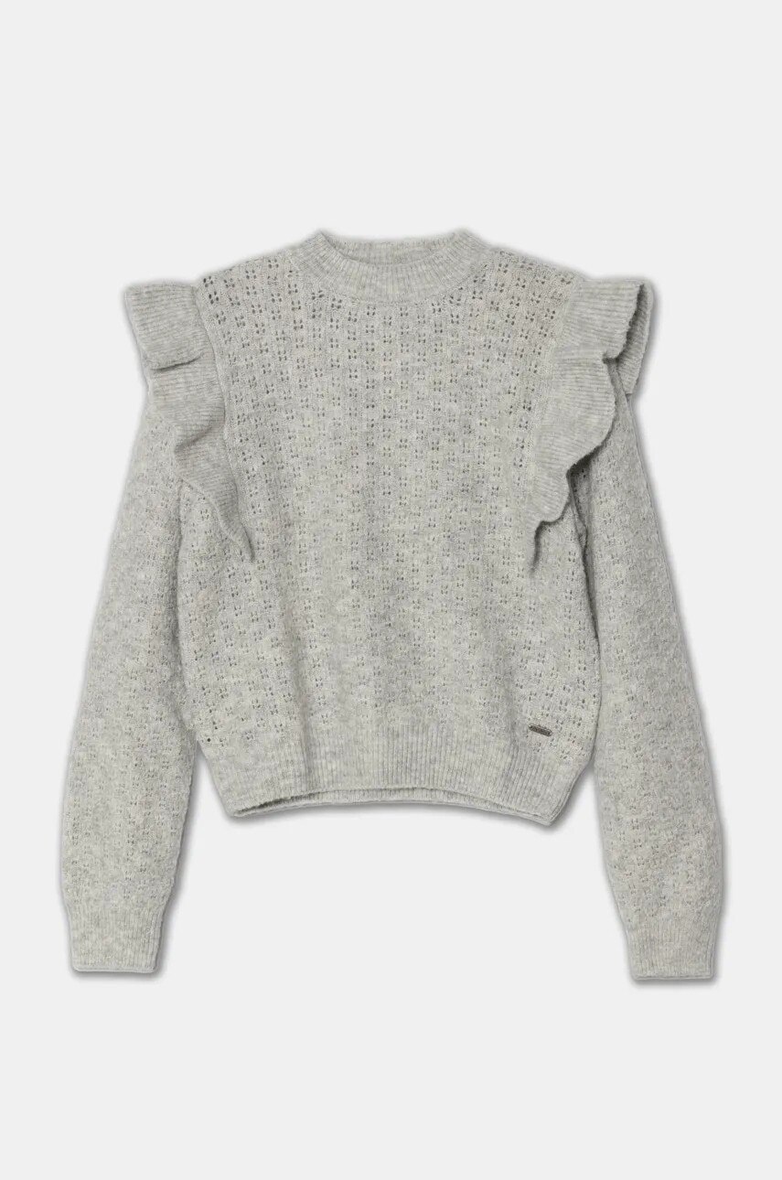 Detský sveter Pepe Jeans WINTA šedá farba, tenký, PG701099