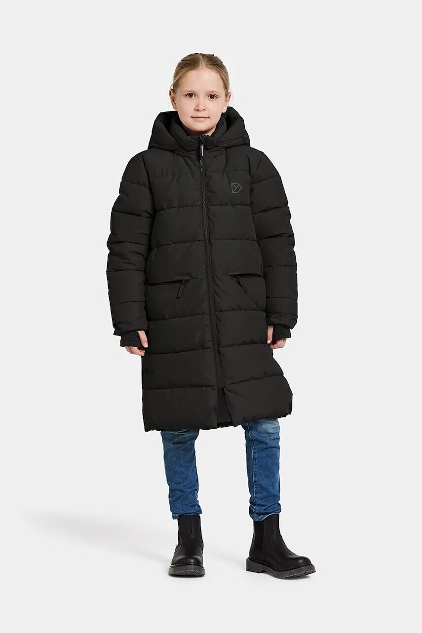 Bunda Didriksons OLIVIN K PARKA L čierna farba, 505495