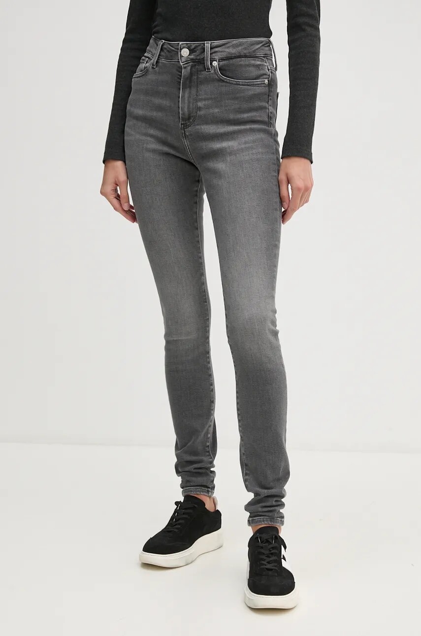 Rifle Tommy Hilfiger dámske, šedá farba, WW0WW44117