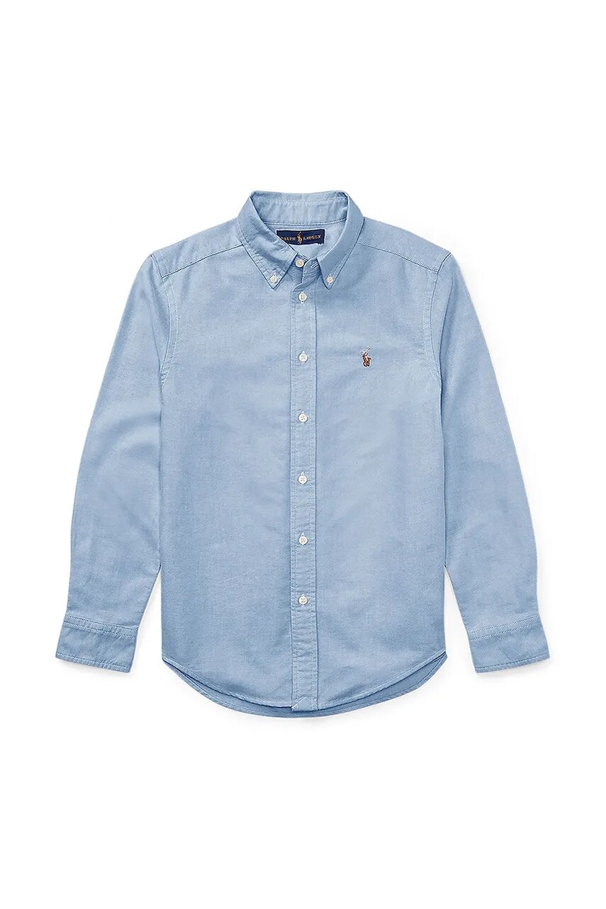 Detská bavlnená košeľa Polo Ralph Lauren 323677133002