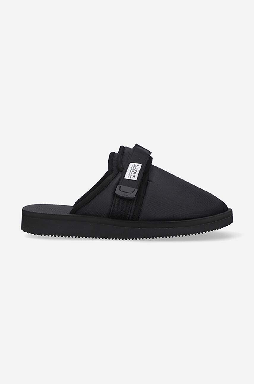 Šľapky Suicoke ZAVO-CAB BLACK pánske, čierna farba