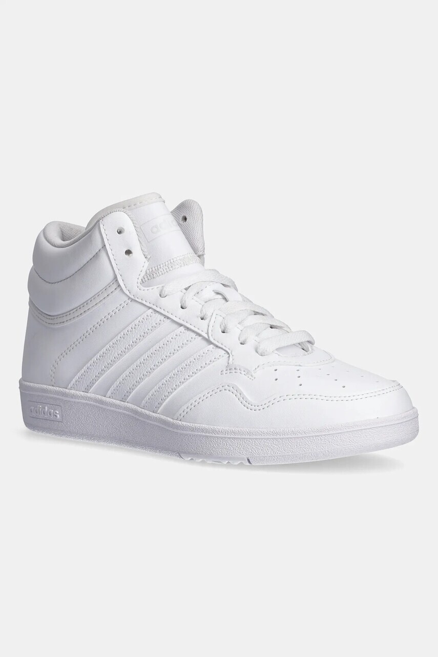 Detské tenisky adidas Originals HOOPS 4.0 MID biela farba, JI3476